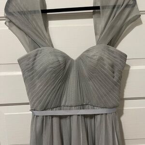 NWT TH&TH Bardot Gown (Grey, S)
